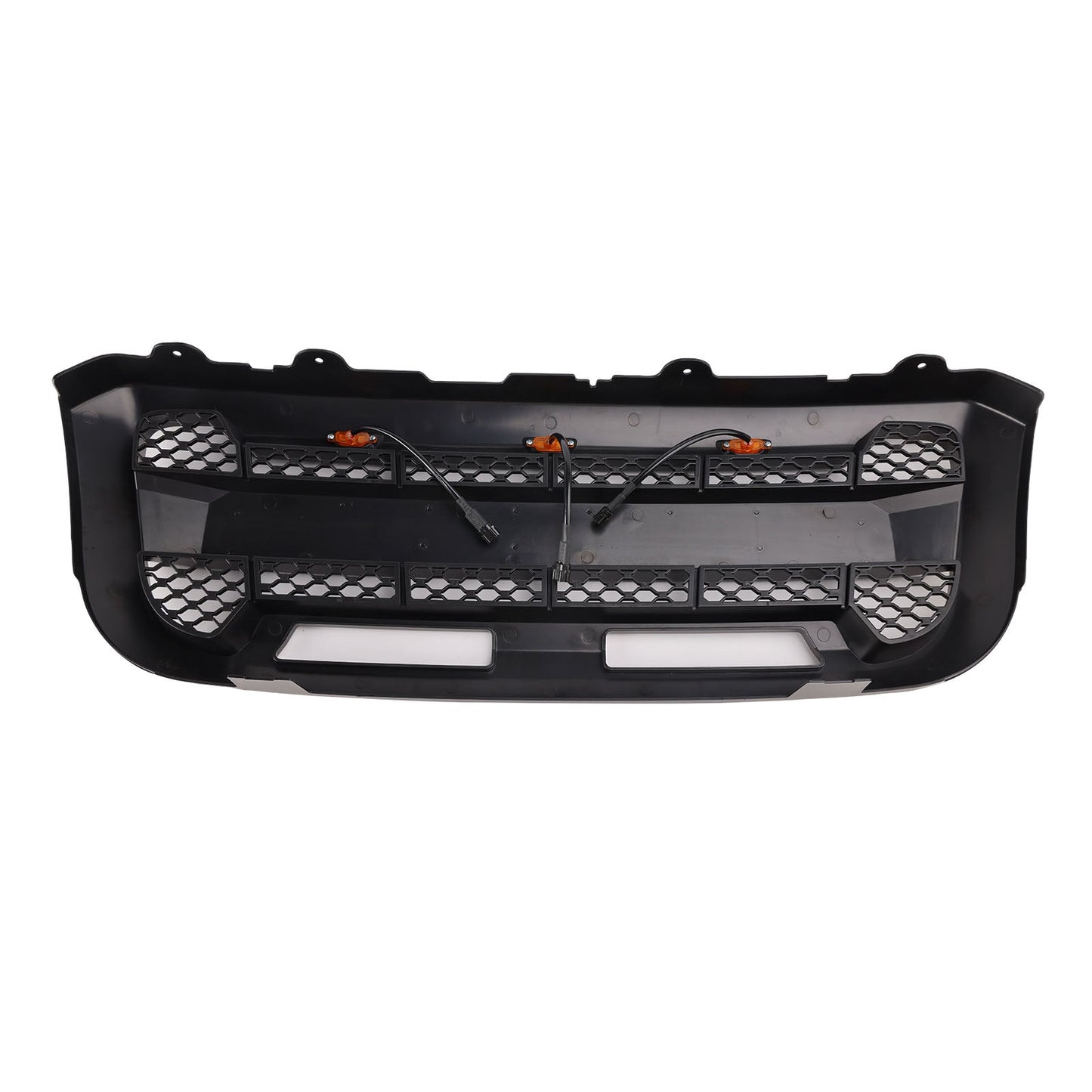 Griglia paraurti anteriore nera opaca con luce LED per Ford Ranger 2004-2011.