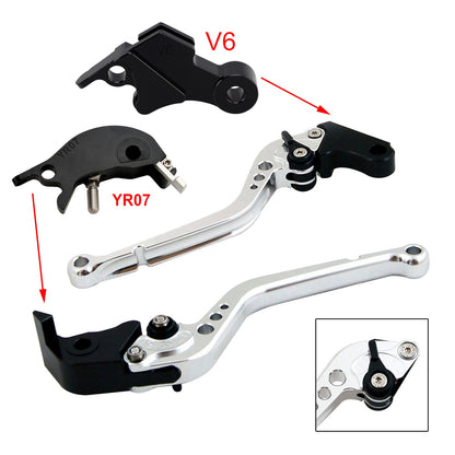 Leva frizione freno lunga adatta per YAMAHA XSR900 XSR900GP MT-09 MT-09SP 2024-2025