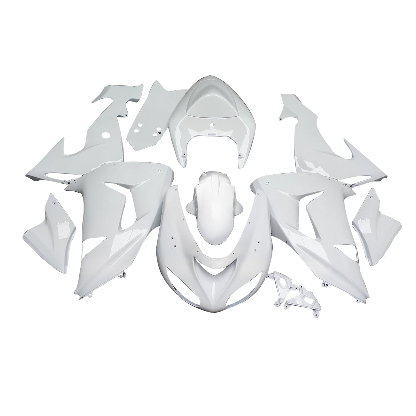 Kit carenatura iniezione in plastica ABS adatto per Kawasaki ZX10R 2006-2007
