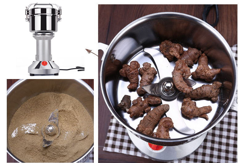 Macinacaffè elettrico per cereali da 700 g, ad alta velocità e lunga durata