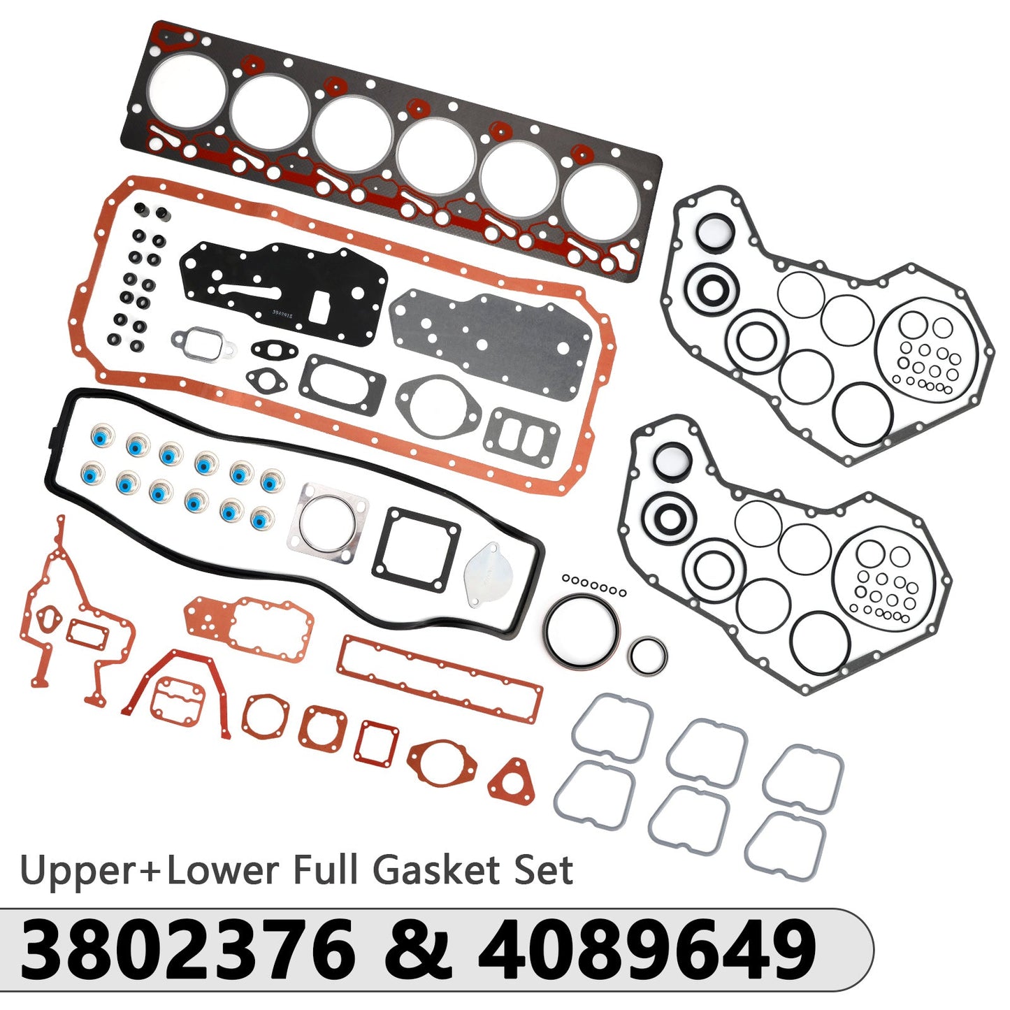 Set completo di guarnizioni della testata superiore e inferiore per Cummins Dodge Ram 2500 3500 5.9 12V