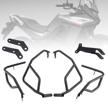 Barra di protezione motore per Honda XL750 Transalp 2023-2024, protezione telaio paraurti, argento