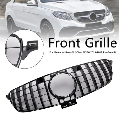 Per Mercedes Benz Classe GLE W166 2015-2018 GT Style Griglia per paraurti anteriore