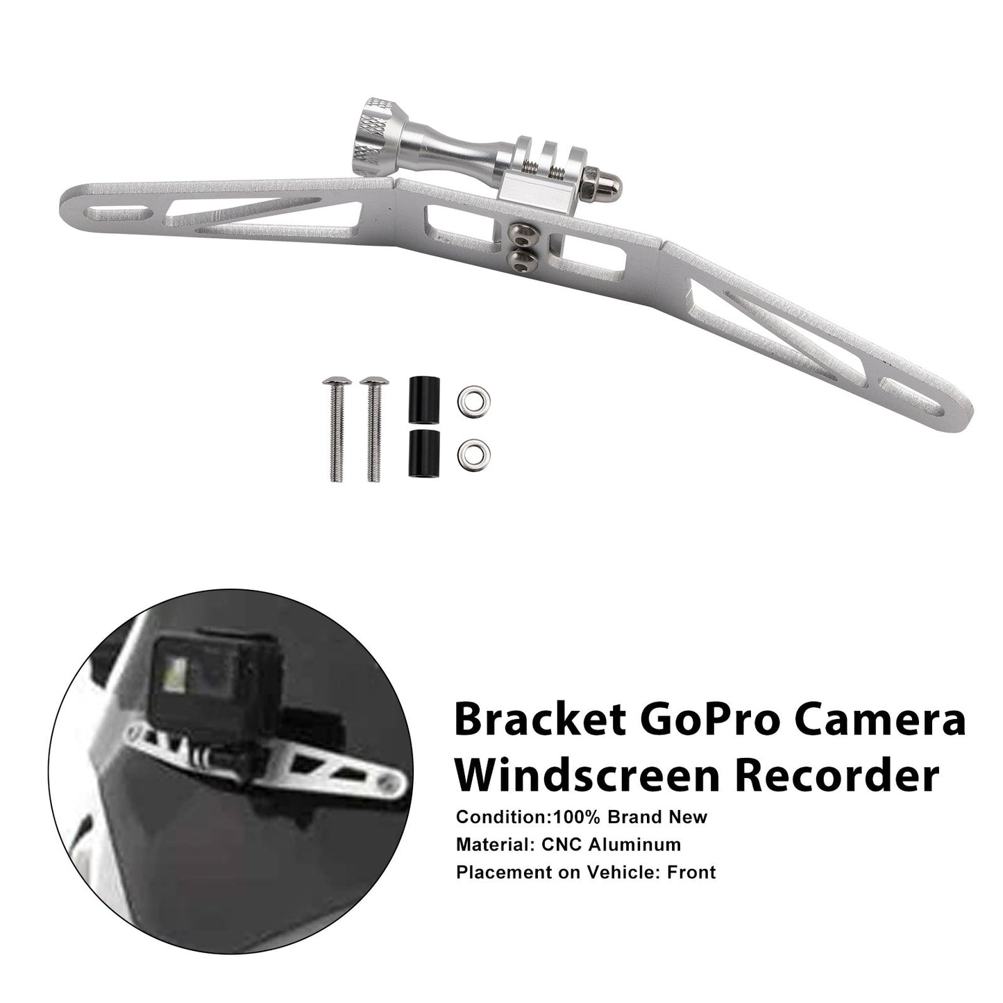Supporto per parabrezza GoPro per BMW R1300GS S1000XR F900XR F850GS