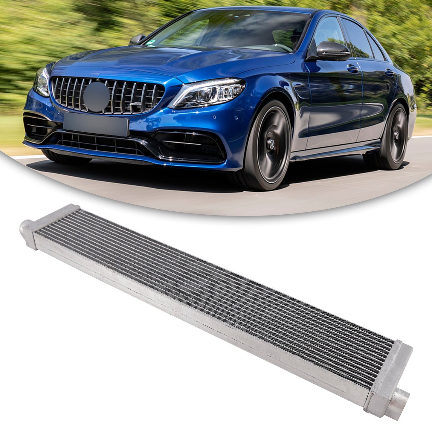 2016 - Per Mercedes-Benz Classe C Coupé C205 AMG C 63 S M177.980 Radiatore di raffreddamento olio A0995000001