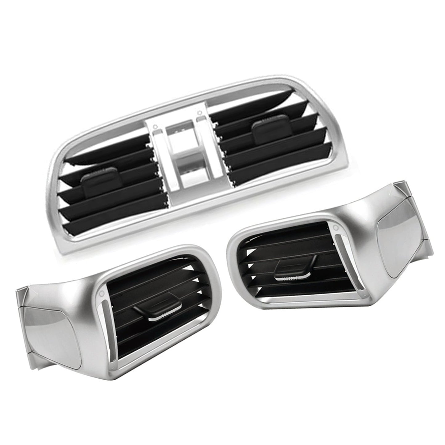 Copertura bocchetta aria condizionata centrale sinistra destra Porsche Carrea 997 2004-2011 argento 99755214105 99755213105 99755213205