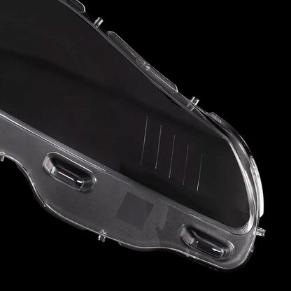 Copri lente faro anteriore Jaguar XJ XJL 2010-2019, trasparente