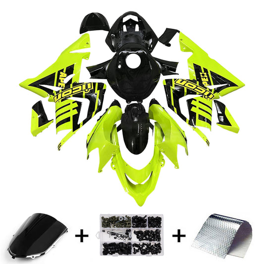Kit carenatura iniezione in plastica ABS adatto per Kawasaki ZX10R 2004-2005
