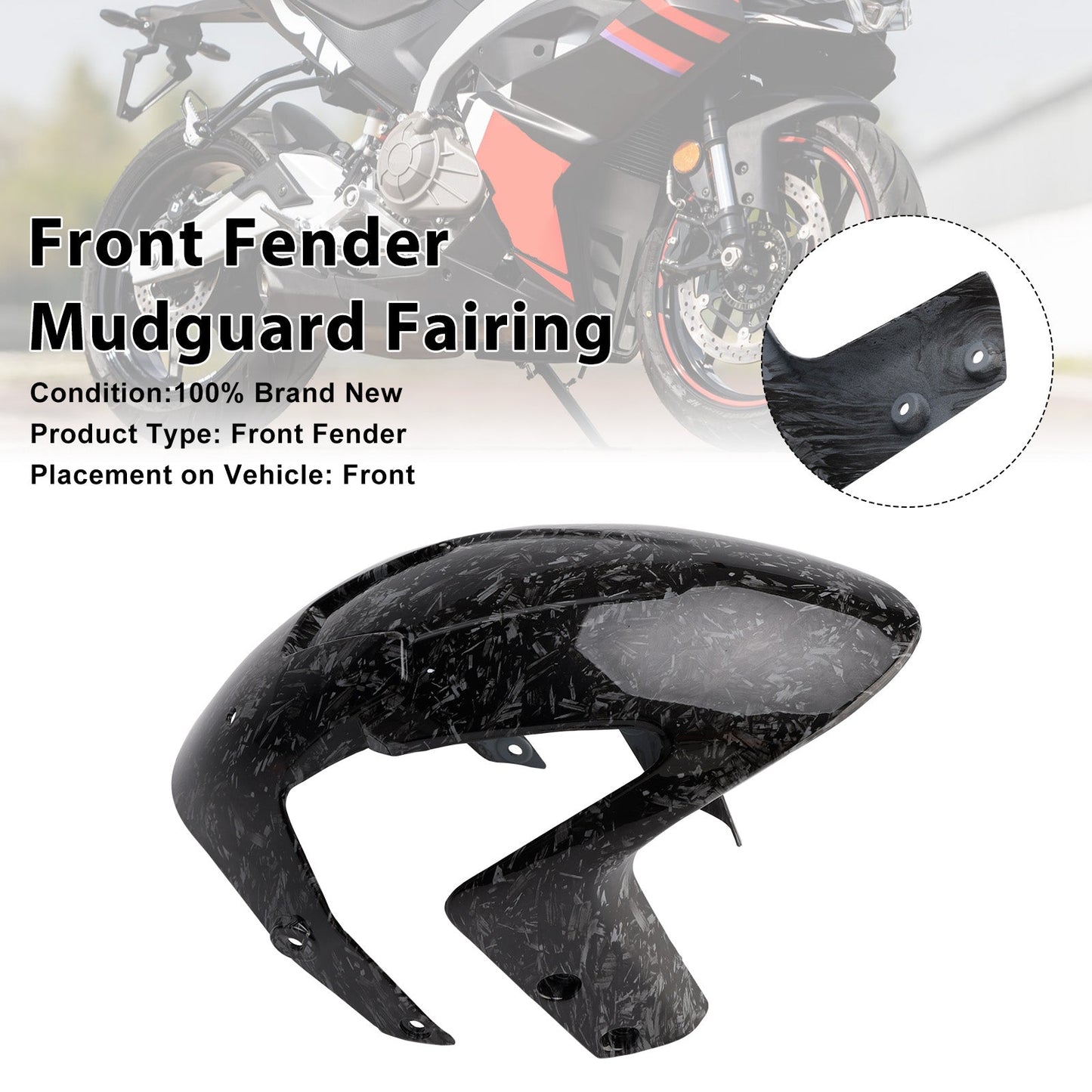 Carenatura parafango anteriore Aprilia RS457 RS 457 2024-2025