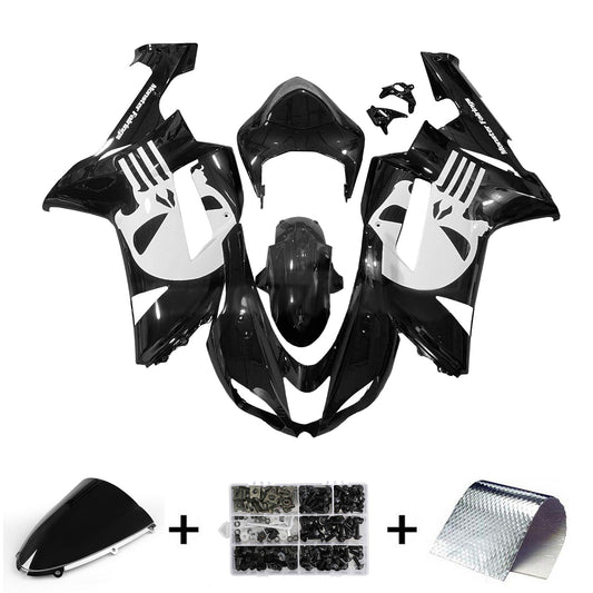 Kit carenatura iniezione in plastica ABS adatto per Kawasaki ZX6R 636 2007-2008