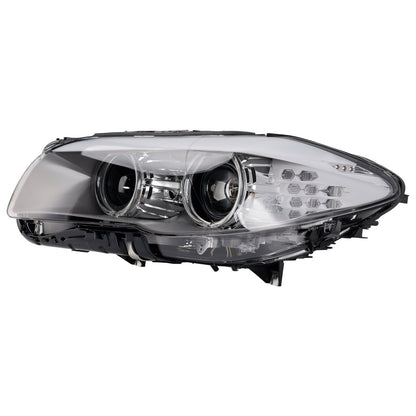 Faro sinistro a LED Xenon DRL per BMW Serie 5 F10 berlina (2010-2013) senza AFS (codice 63117271909)