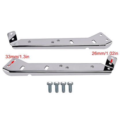 Coppia di supporti per borse laterali 90718-79C per Touring Road Glide Flt 85-08