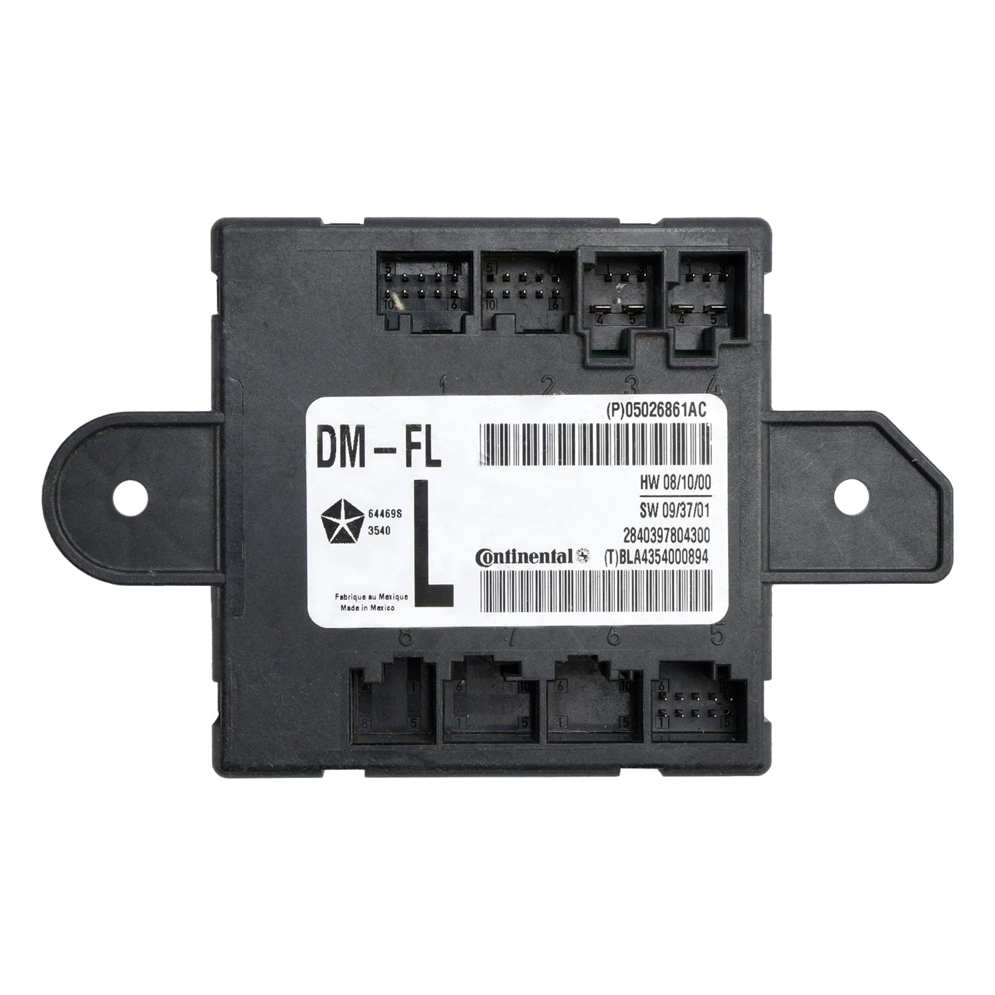 05026861ac Modulo portiera del conducente anteriore sinistra per Dodge Chrysler 2008-2016