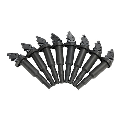 2012-2016 BMW 650i xDrive 4.4L V8 8X Bobina di accensione + Candele UF592 0221504470