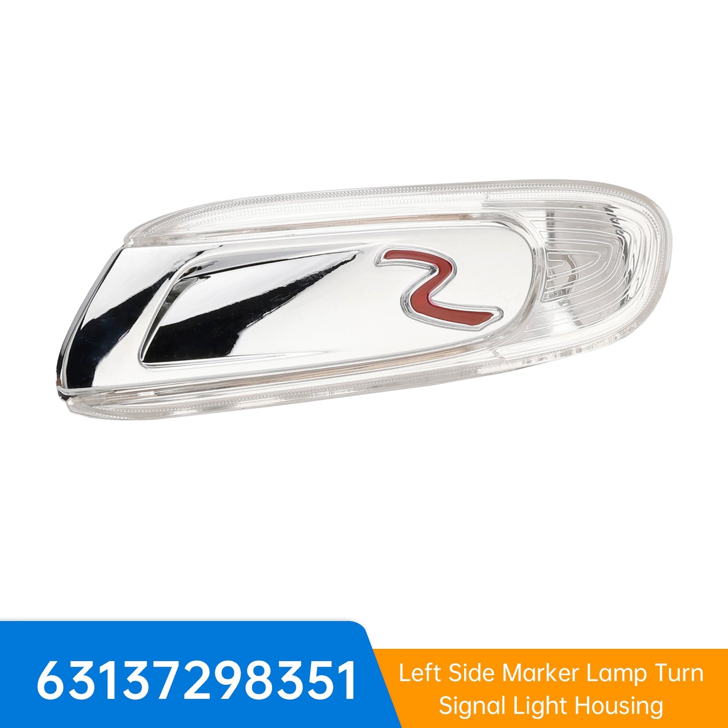 Alloggiamento luce indicatore di direzione luce di posizione laterale sinistra MINI F55 F56 F57 S 2014-2021