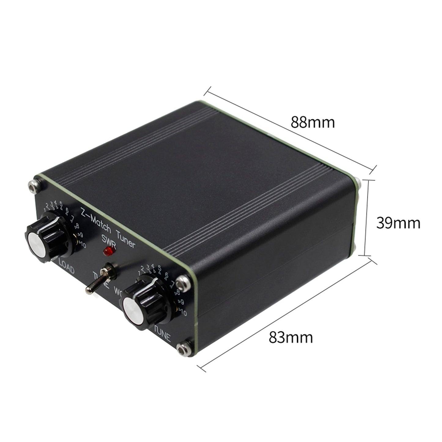 Sintonizzatore manuale per antenna QRP Z-match 5W 3-28 MHz Z-Match Sintonizzatore manuale per antenna QRP Ham