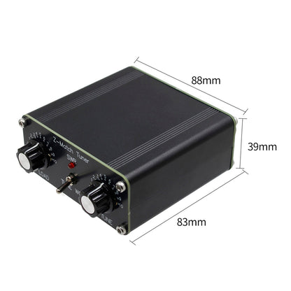 Sintonizzatore manuale per antenna QRP Z-match 5W 3-28 MHz Z-Match Sintonizzatore manuale per antenna QRP Ham