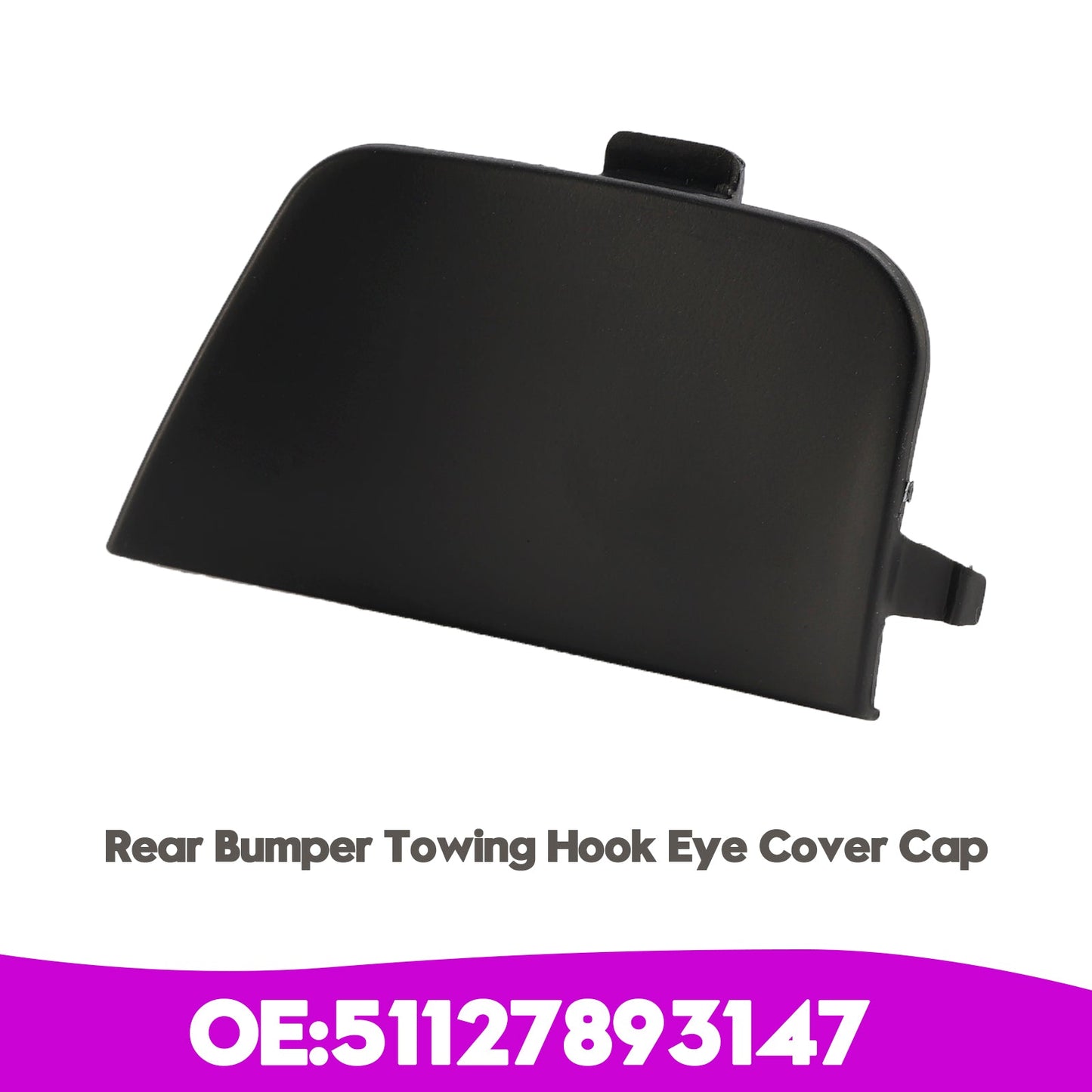 Tappo copri-occhiello gancio traino paraurti posteriore per BMW E92 E93 Serie 3 M Sport 2007-13