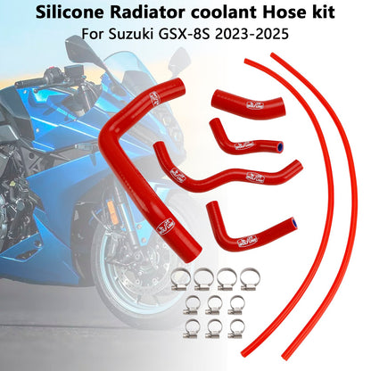 Tubo flessibile del liquido di raffreddamento del radiatore in silicone Suzuki GSX-8S 2023-2025