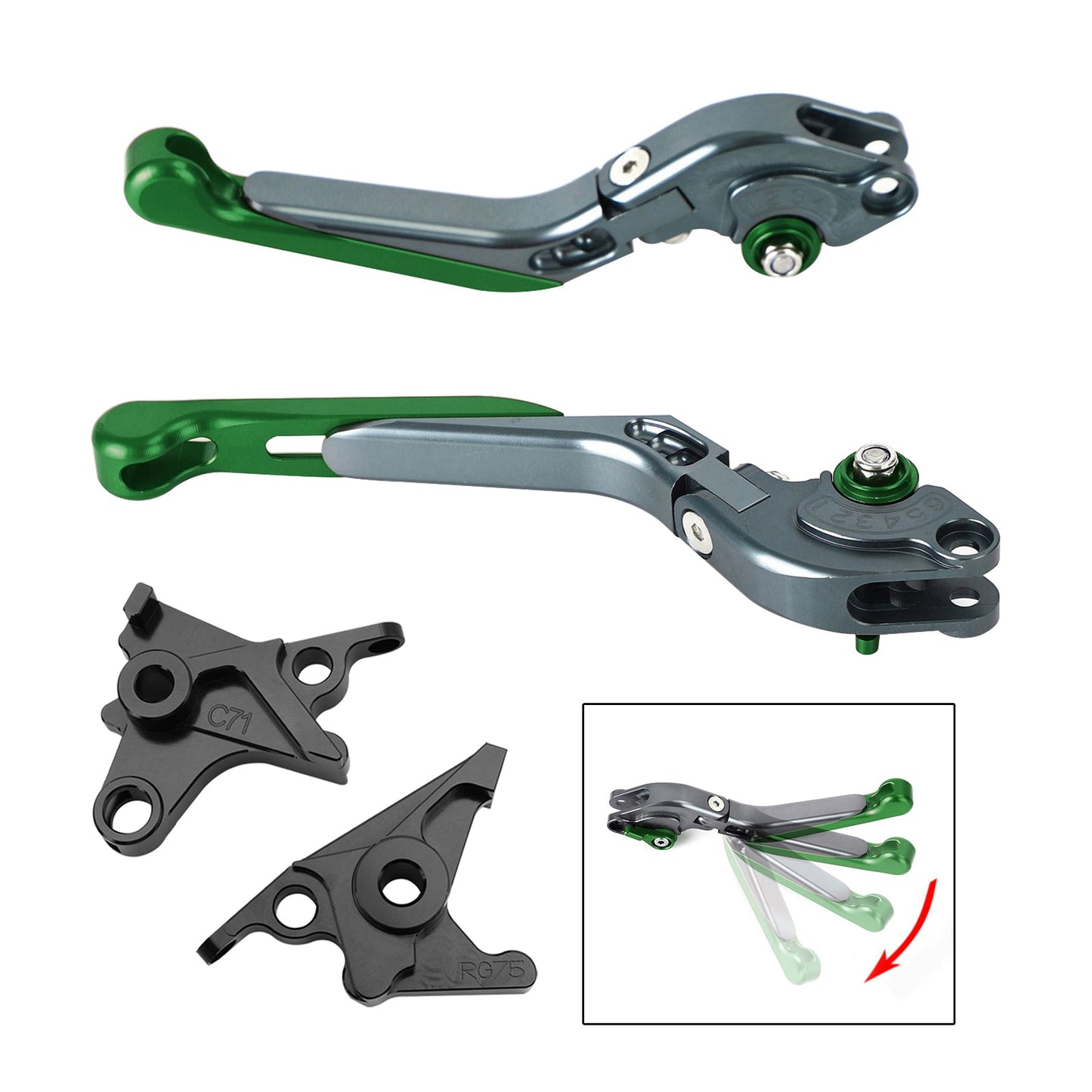 Leva freno frizione regolabile BMW R NINE T /PURE/RACER 2017-2023