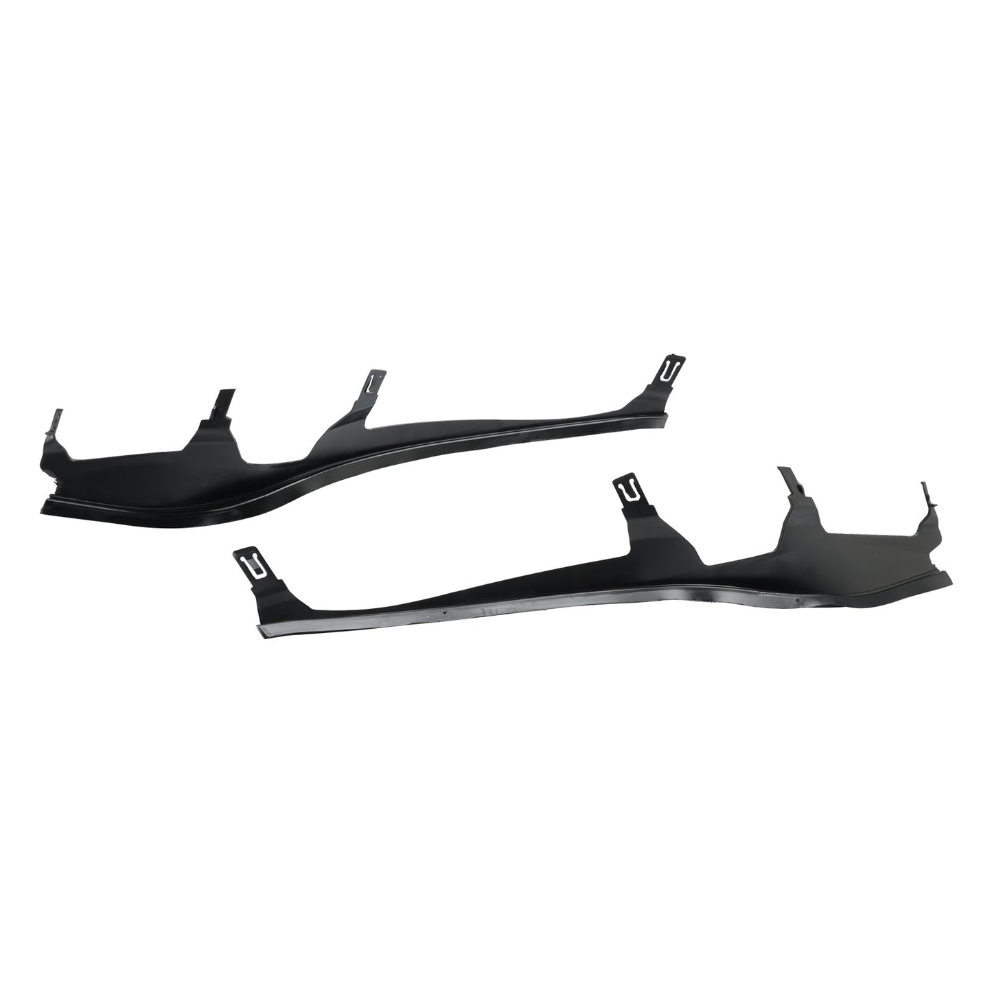 Coppia set di strisce di copertura faro superiore L+R per BMW 3 E46 COUPE CABRIO LCI