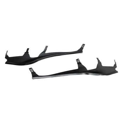 Coppia set di strisce di copertura faro superiore L+R per BMW 3 E46 COUPE CABRIO LCI