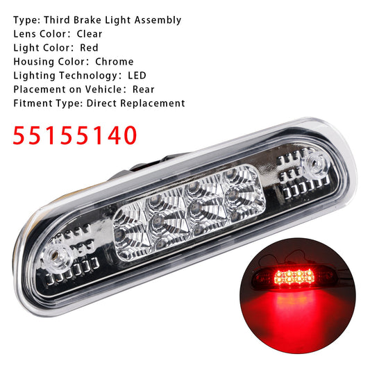 Luce di stop a LED per terza luce di stop Jeep Grand Cherokee 1999-2004 55155140 bianca