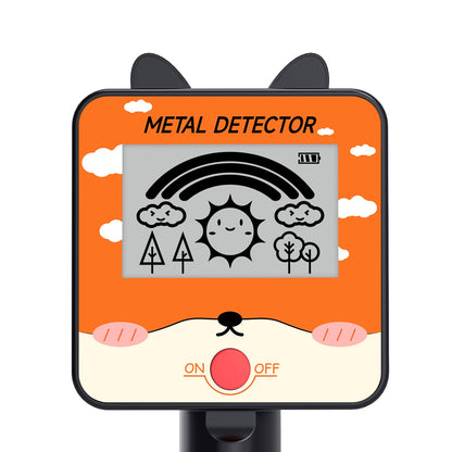 GT260 Metal Detector per Bambini, Impermeabile, Bobina di Ricerca da 6,3"" Nero