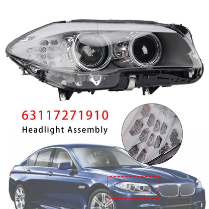Faro destro a LED Xenon DRL per BMW Serie 5 F10 berlina 2010-2013 senza AFS 63117271910
