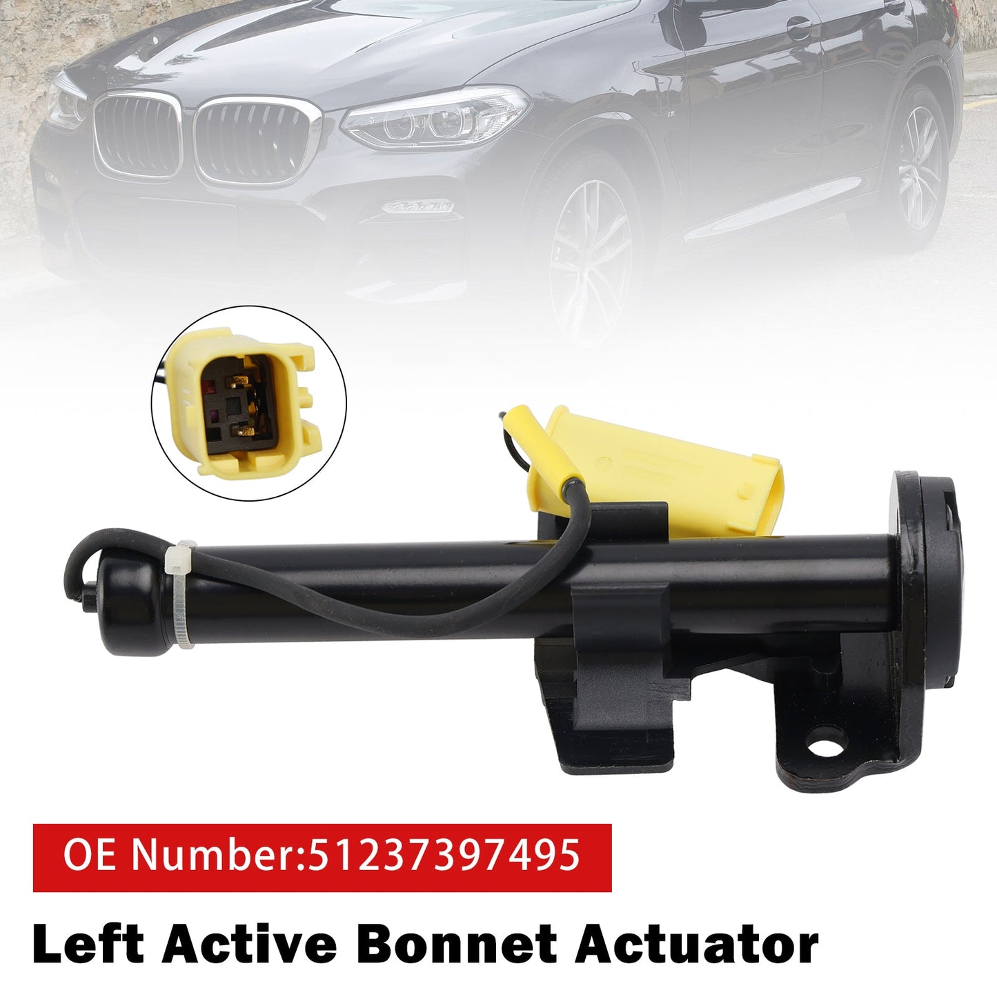Attuatore cofano attivo sinistro 51237397495 per BMW X3 G01 X4 G02 2017-2020