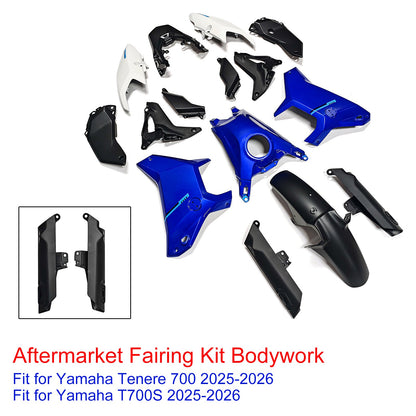 Kit di carene stampate a iniezione per Yamaha Tenere 700 T700S 2025-2026