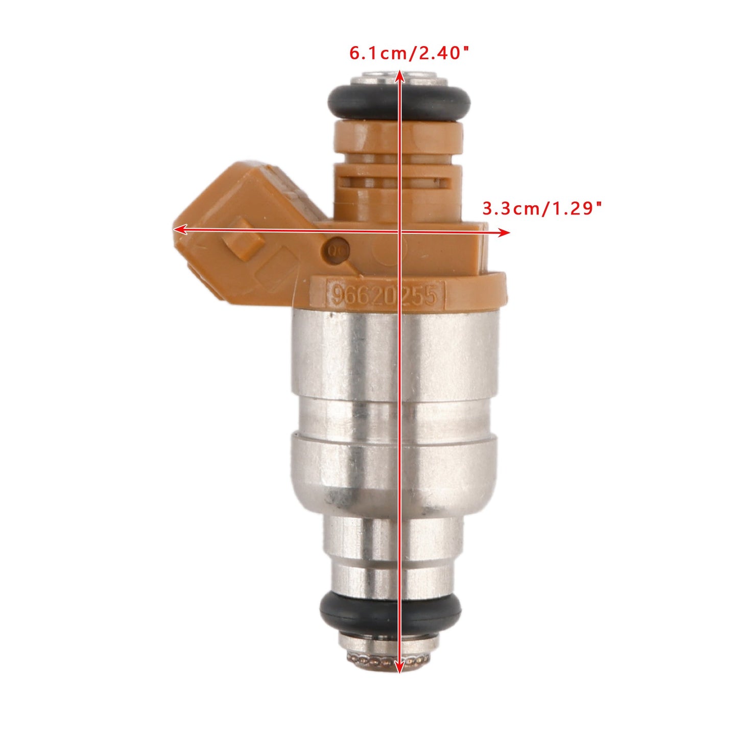 Iniettore di carburante 4 pezzi 96620255 adatto per Chevrolet Daewoo Matiz 0.8L 1.0L 96518620