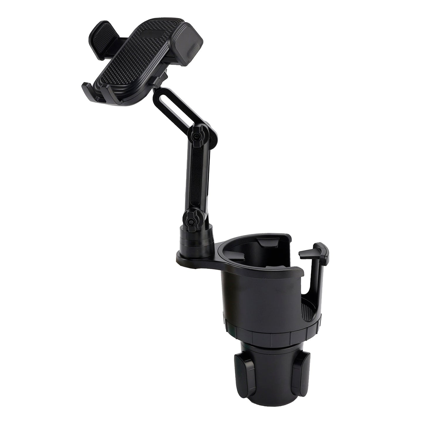 Supporto per smartphone, portabevande, per smartphone, auto, portabicchieri 2 in 1