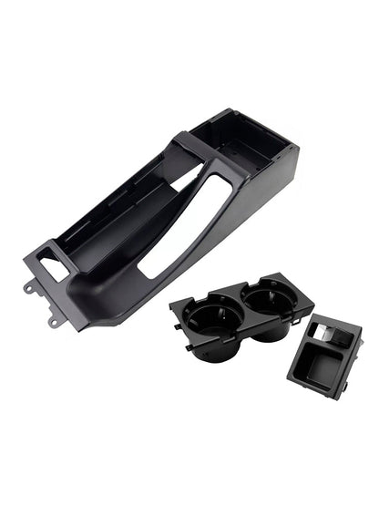Base portaoggetti per console centrale nera BMW Serie 3 E46 4 porte 1999-2005 51168218305