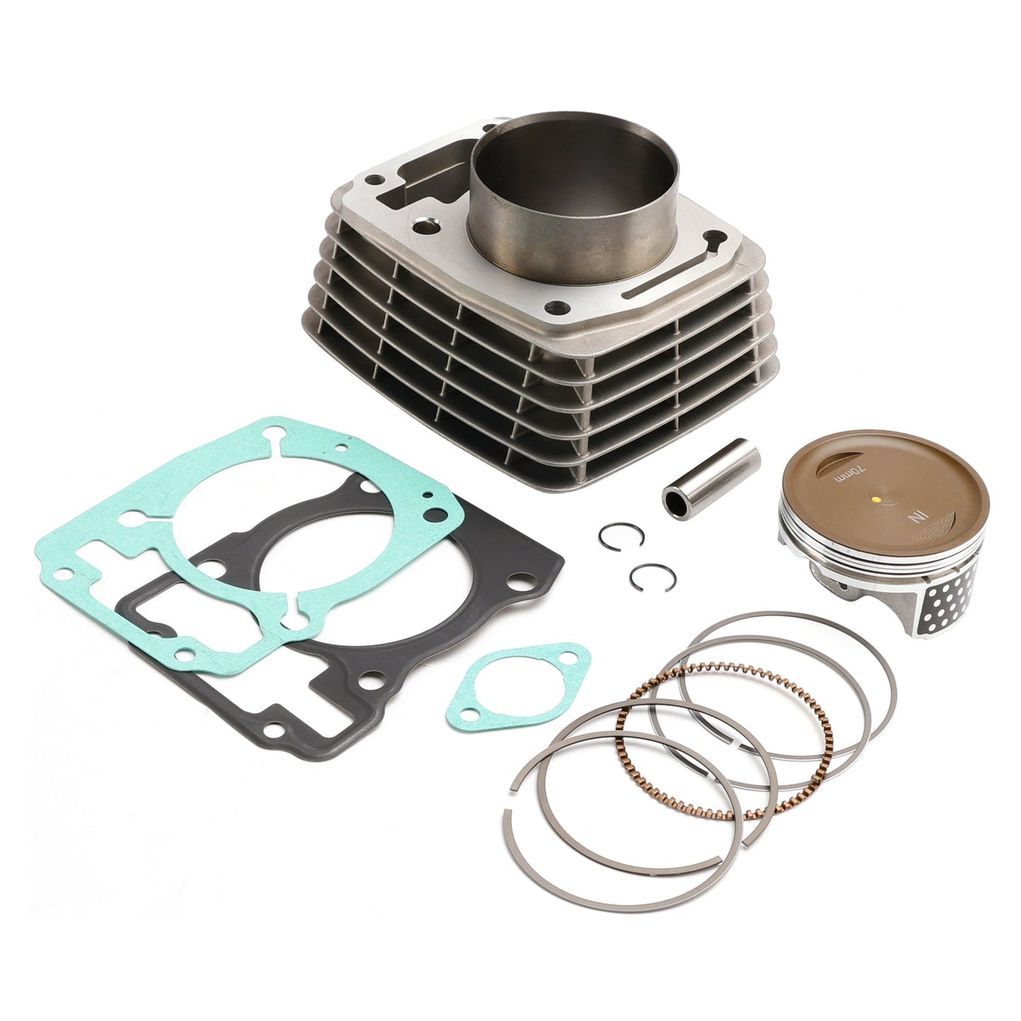 Kit guarnizioni superiori pistone cilindro brocca Honda XR150 XR150L XR150LEK Shadow 70mm 2014-2018 12100-KPT-A00 12190-KSP-910
