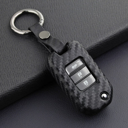 Custodia in similpelle e silicone per chiave auto con fibbia per Honda Accord