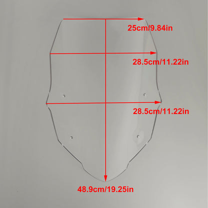 2023- Parabrezza per parabrezza moto ABS Honda XL750 Transalp