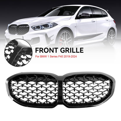 Griglia a rene anteriore BMW Serie 1 F40 Gloss Black Diamond 2019-2024