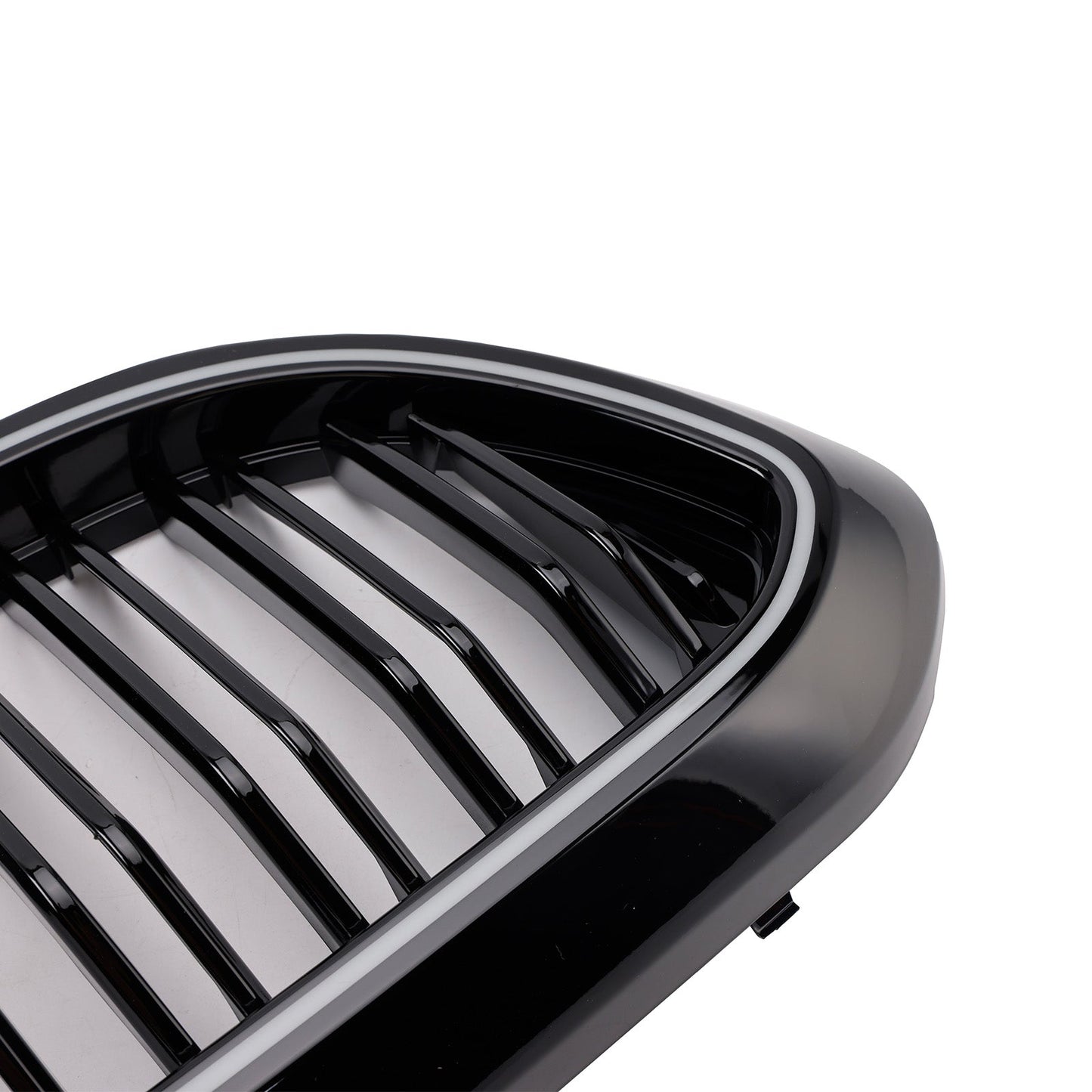 Griglia anteriore a doppio rene nera lucida per BMW Serie 5 G30 G31 2017-2020