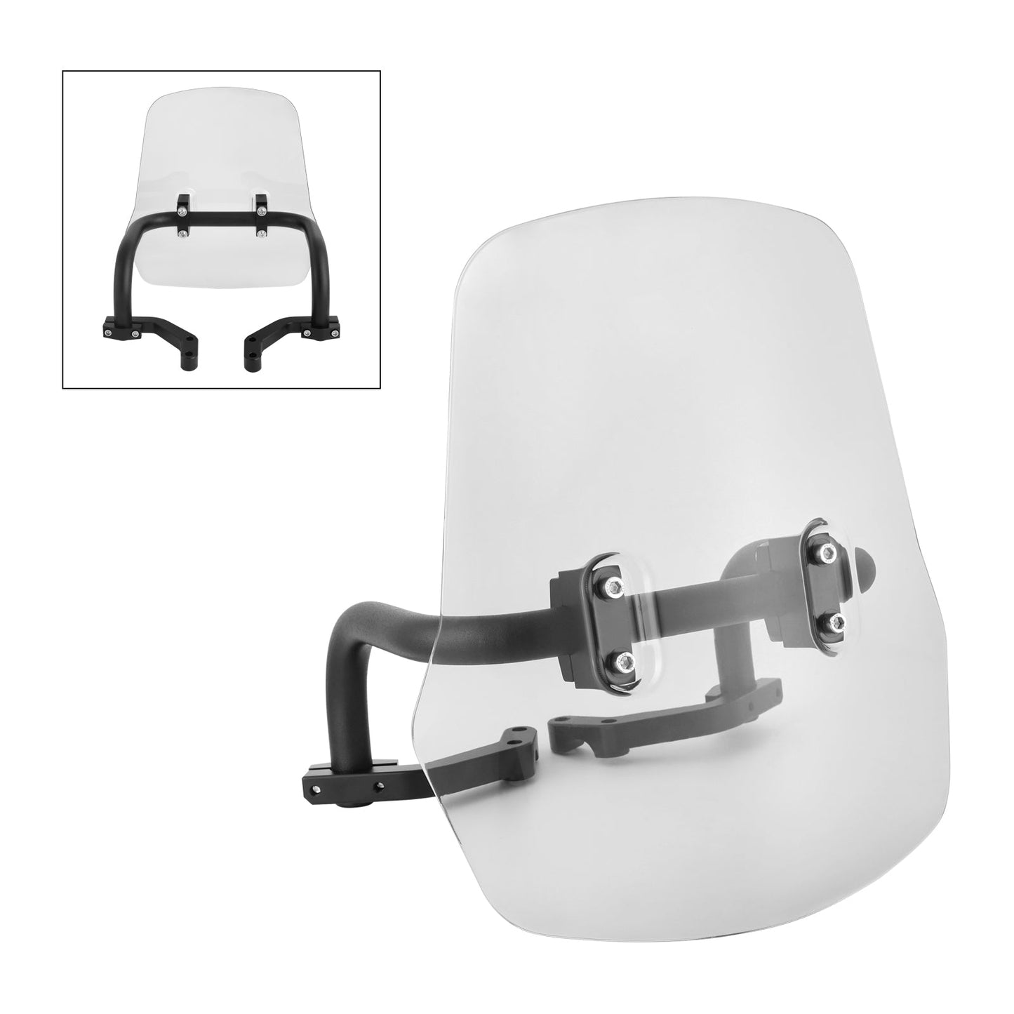 2019-2023 HONDA Hunter Cub CT125 Parabrezza per moto in ABS