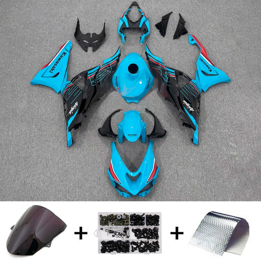 Kit carenatura iniezione in plastica ABS adatto per Kawasaki ZX-6R 2024-2026
