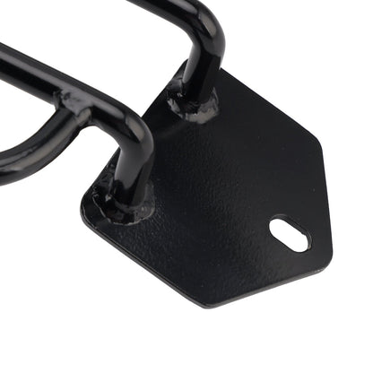 Portapacchi posteriore nero per sella singola, compatibile con Honda CMX 1100 Rebel / DCT 2021-2025