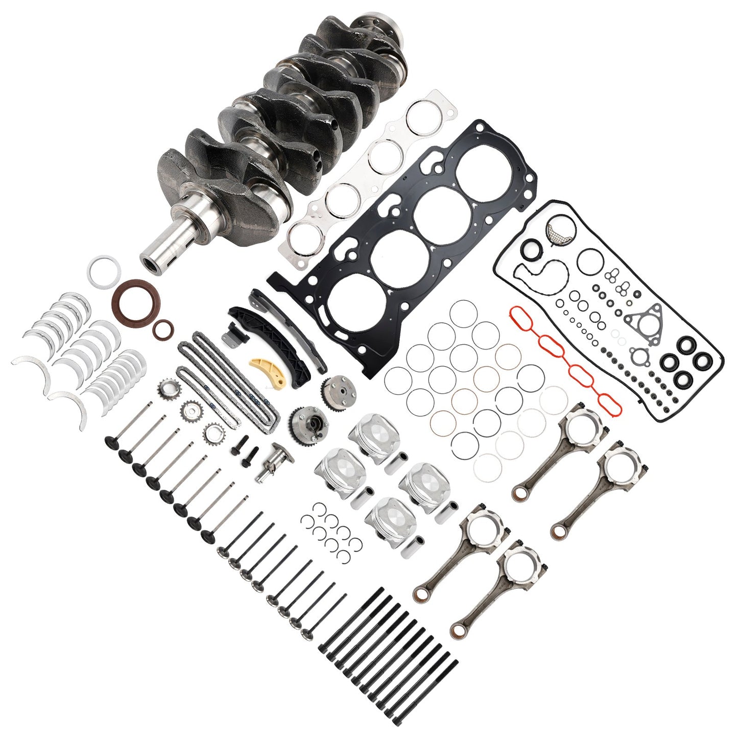 Kit di revisione e ricostruzione del motore TOYOTA COROLLA 1.8L 2020, bielle, distribuzione 2ZR-FE 11791-22020