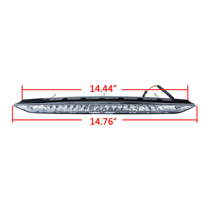 Luce di stop posteriore a LED con lente trasparente e luce di stop di alto livello per BMW Z4 E85 2002-2008