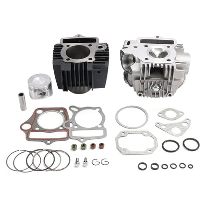 KIT MOTORE A BROCCA CON TESTATA DA 52,4 MM 107 CC PER CINESE 110 CC ATV GO KART DIRTBIKE