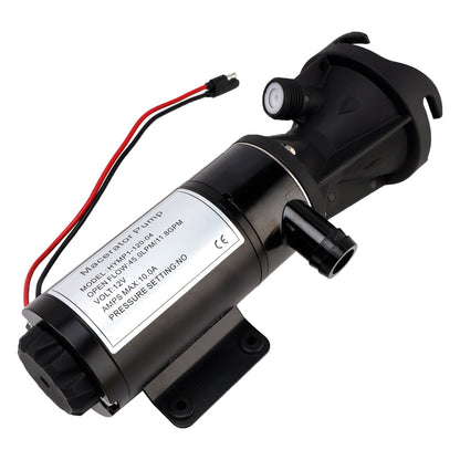 Pompa di scarico portatile per trituratore 18555-000A per camper RV 12V DC