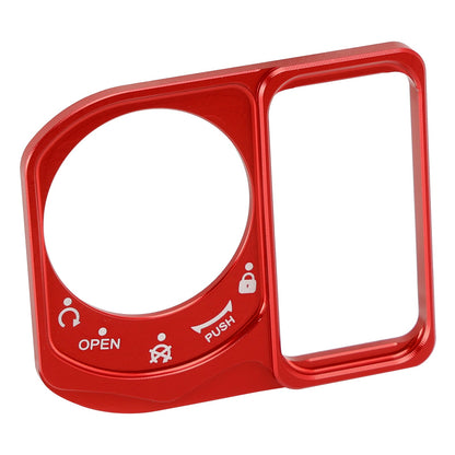 Coperchio interruttore di accensione in alluminio rosso per Honda PCX150 PCX125 PCX160 ADV150