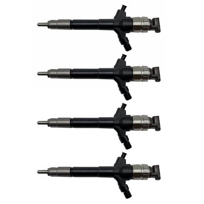4 iniettori di carburante per Mitsubishi L200 2.5 4D56 Triton 1465A297 095000-7490