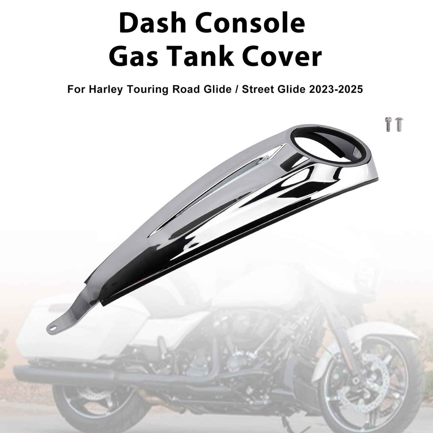 Copertura del serbatoio del carburante per console del cruscotto per Touring Road Glide / Street Glide 2023-2025