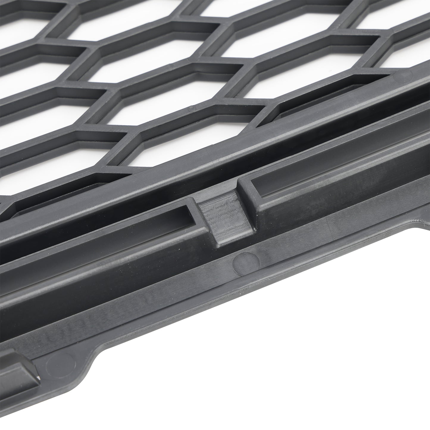 Griglia paraurti anteriore a nido d'ape nera opaca stile Raptor per Ford F150 1999-2003 con LED